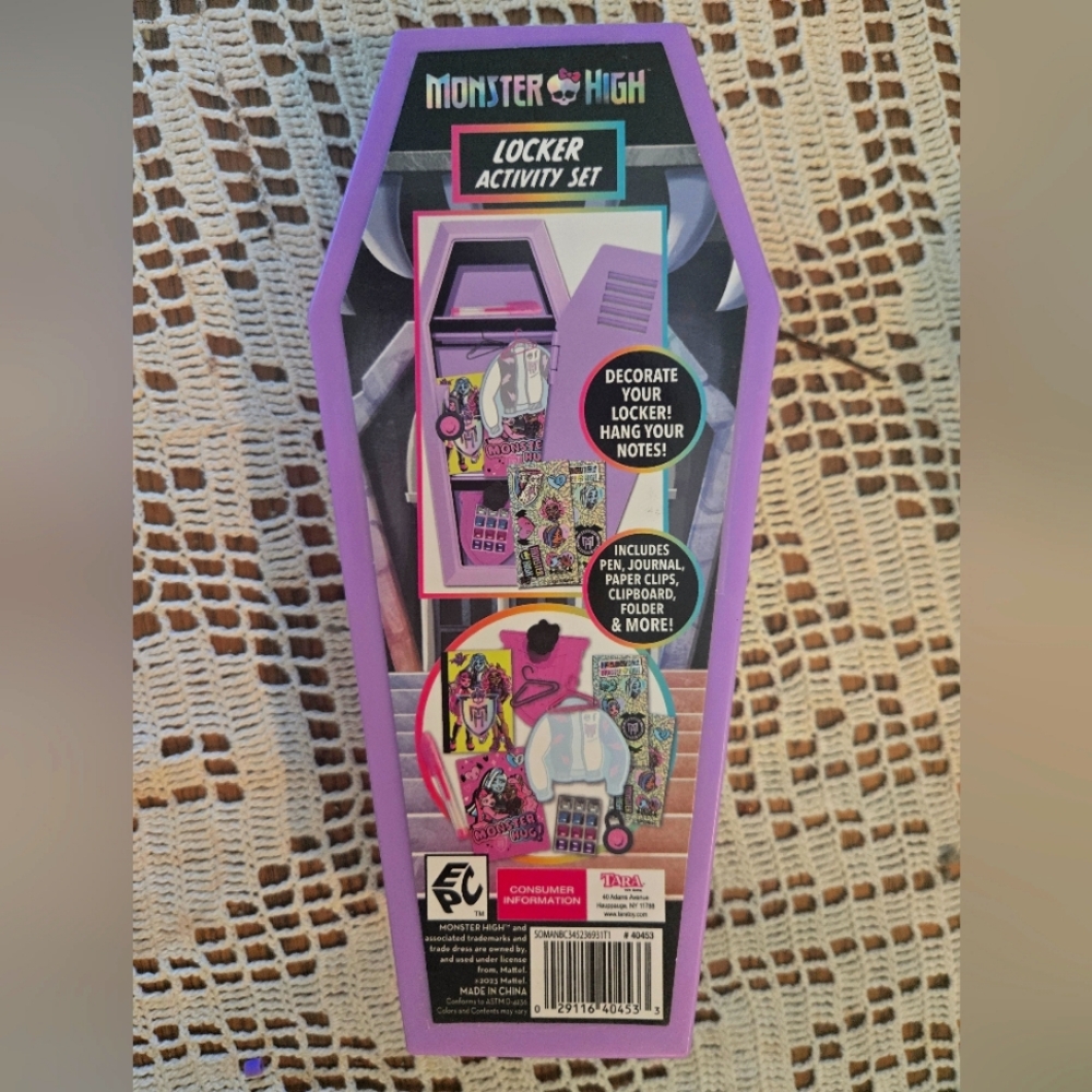 Monster High Locker Activity Set - Picture 2 of 5